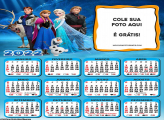 Calendário Personagens Frozen 2022