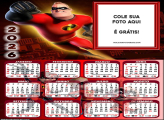 Calendário Senhor Incrível 2026