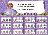 Calendário Princesinha Sofia 2022