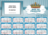 Calendário Mãe de Príncipe 2026