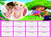 Calendário Dora Aventureira 2018