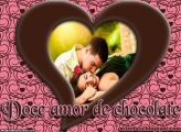 Doce Amor de Chocolate Moldura