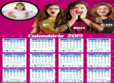 Calendário Tudo por um Popstar 2019