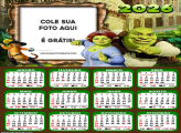 Calendário Shrek 2026