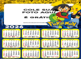 Calendário Pokémon Desenho 2026