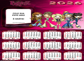 Calendário Bratz 2026