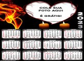 Calendário Coração de Foto 2023