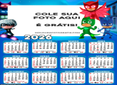 Calendário PJ Masks 2026