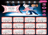 Calendário Angelina Bailarina 2026