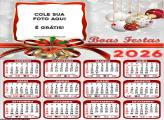 Calendário Boas Festas Feliz Natal 2026