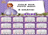 Calendário Princesinha Sofia 2023