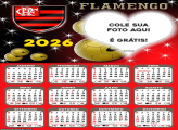 Calendário Coração Flamengo 2026