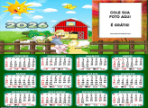 Calendário Fazendinha 2026