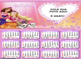 Calendário Barbie Coração 2024