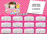 Calendário Circo Menina 2023