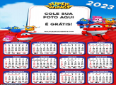 Calendário Super Wings 2023