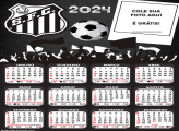 Calendário do Santos 2024 Time