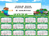 Calendário Minecraft 2026