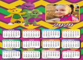 Calendário Barney 2020