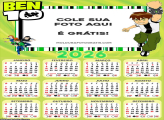 Calendário Ben 10 2026