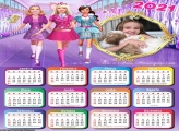 Calendário Barbie Escola 2021