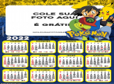 Calendário do Pokémon Desenho 2022