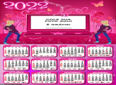 Calendário Barbie Escola 2022