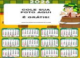 Calendário Chaves Desenho 2026