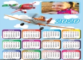 Calendário Aviões 2020