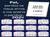 Calendário Pai Perdoa Meus Erros 2024