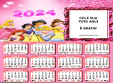 Calendário Princesas da Disney 2024