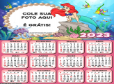 Calendário Desenho da Ariel 2023