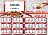 Calendário Boas Festas Feliz Natal 2024