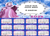 Calendário Princesa Disney 2026