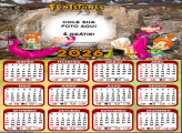Calendário Flintstones Dino e Pedrita 2026