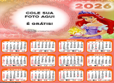 Calendário Ariel com Pérola 2026