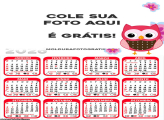 Calendário Corujinha 2026