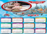 Calendário Aviões Disney 2021