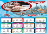 Calendário Aviões Disney 2021