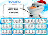Calendário Olaf Feliz Natal 2024