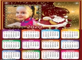 Calendário Papai Noel Amigo 2020