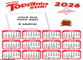 Calendário Toddynha Sua Dia dos Namorados 2026