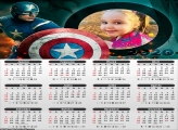 Calendário do Capitão América 2020