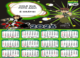 Calendário Ben 10 Desenho 2026